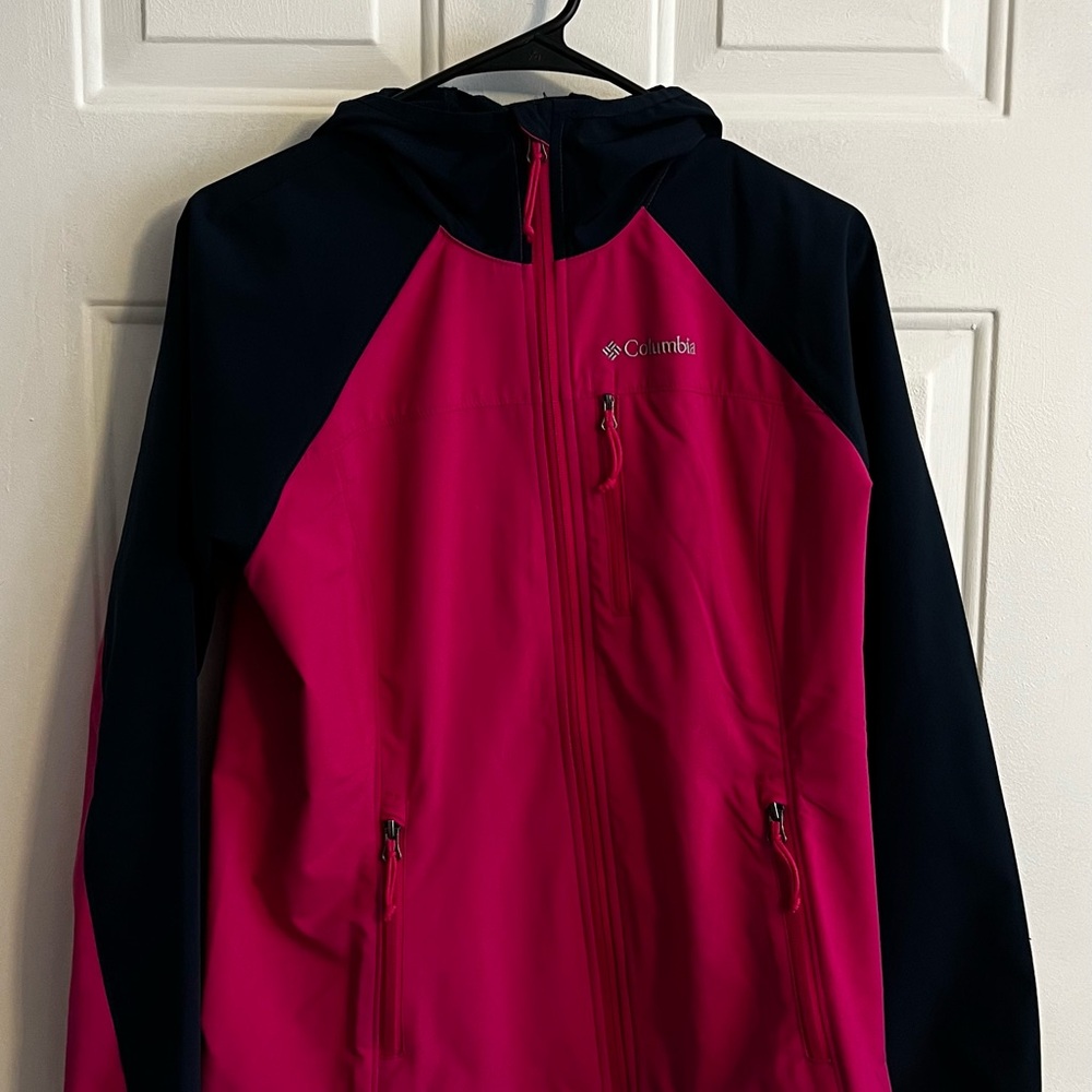 Columbia Pink and Black Outdoor Jacket